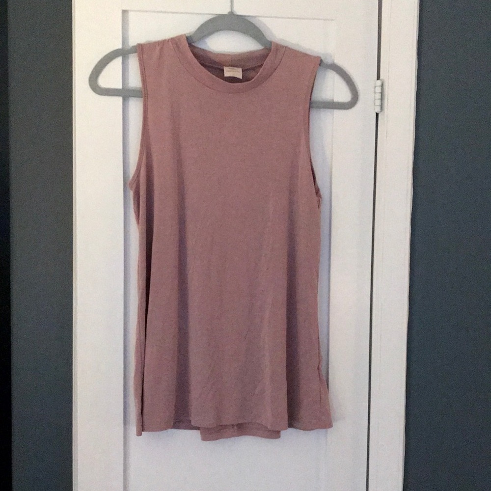 High neck tank top